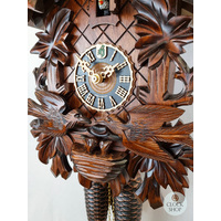 Moving Birds 8 Day Mechanical Carved Cuckoo Clock 40cm By HÖNES image