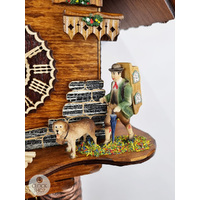 Clock Peddler 8 Day Mechanical Chalet Cuckoo Clock 27cm By TRENKLE image