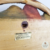 Hand Carved Fruit Bowl Medley By Thomas Eyring image