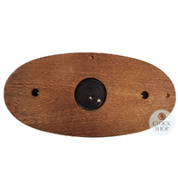 31cm Walnut Weather Station With Barometer Thermometer & Hygrometer By FISCHER image