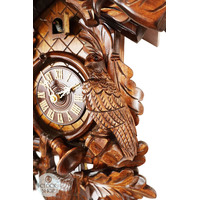 Before The Hunt 8 Day Mechanical Carved Cuckoo Clock 59cm By SCHWER image