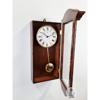 53cm Walnut Battery Chiming Wall Clock By AMS image