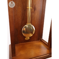 66cm Walnut 8 Day Mechanical Chiming Wall Clock By AMS image