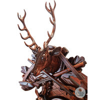 Before The Hunt 8 Day Mechanical Carved Cuckoo Clock 68cm By HÖNES image