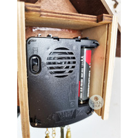 Forest Cabin Battery Chalet Kuckulino With Owl 16cm By TRENKLE image