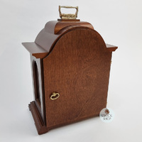 30cm Walnut Mechanical Table Clock With Westminster Chime By AMS image