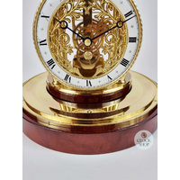 28.5cm Mahogany Astrolabium Mantel Clock By HERMLE  image