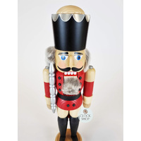 29cm Red King Nutcracker By Seiffener image