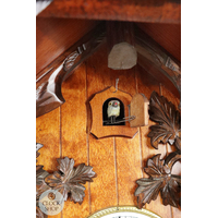 Chirping Bird 8 Day Mechanical Chalet Cuckoo Clock 44cm By ROMBA image