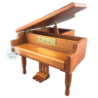 Wooden Grand Piano Music Box (Beethoven- Fur Elise) image