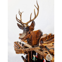 After The Hunt 1 Day Mechanical Carved Cuckoo Clock 42cm By ENGSTLER image