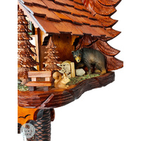 Bears 8 Day Mechanical Chalet Cuckoo Clock 45cm By ENGSTLER image