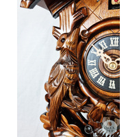 Before The Hunt 8 Day Mechanical Carved Cuckoo Clock 40cm By ENGSTLER image