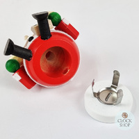 8cm Santa German Incense Burner By Richard Glässer image
