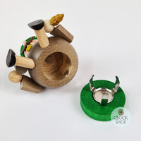 8cm Bavarian Beer Drinker German Incense Burner By Richard Glässer image