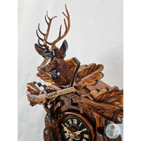 After The Hunt 1 Day Mechanical Carved Cuckoo Clock 40cm By ENGSTLER image