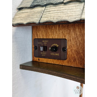 Pinocchio & Geppetto Battery Chalet Cuckoo Clock 25cm By TRENKLE image