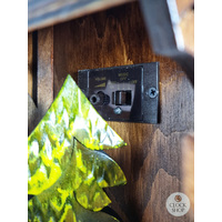 Fisherman Battery Chalet Cuckoo Clock With Dancers And Waterwheel 33cm By ENGSTLER image