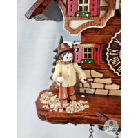 Erzgebirge Figurines Battery Chalet Cuckoo Clock 24cm By TRENKLE image