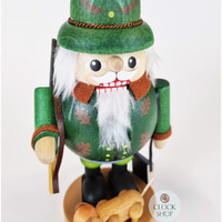 21cm Hunter & Dog Nutcracker By Richard Glässer image