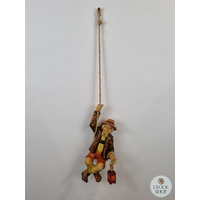 Hand Carved Man On Rope image