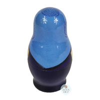 Kirov Russian Dolls- Blue Scarf & Purple Dress 7cm (Set Of 3) image