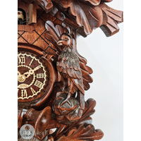 Before The Hunt 8 Day Mechanical Carved Cuckoo Clock 42cm By TRENKLE image