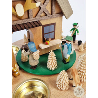 29cm Forest House Christmas Pyramid By Richard Glässer image