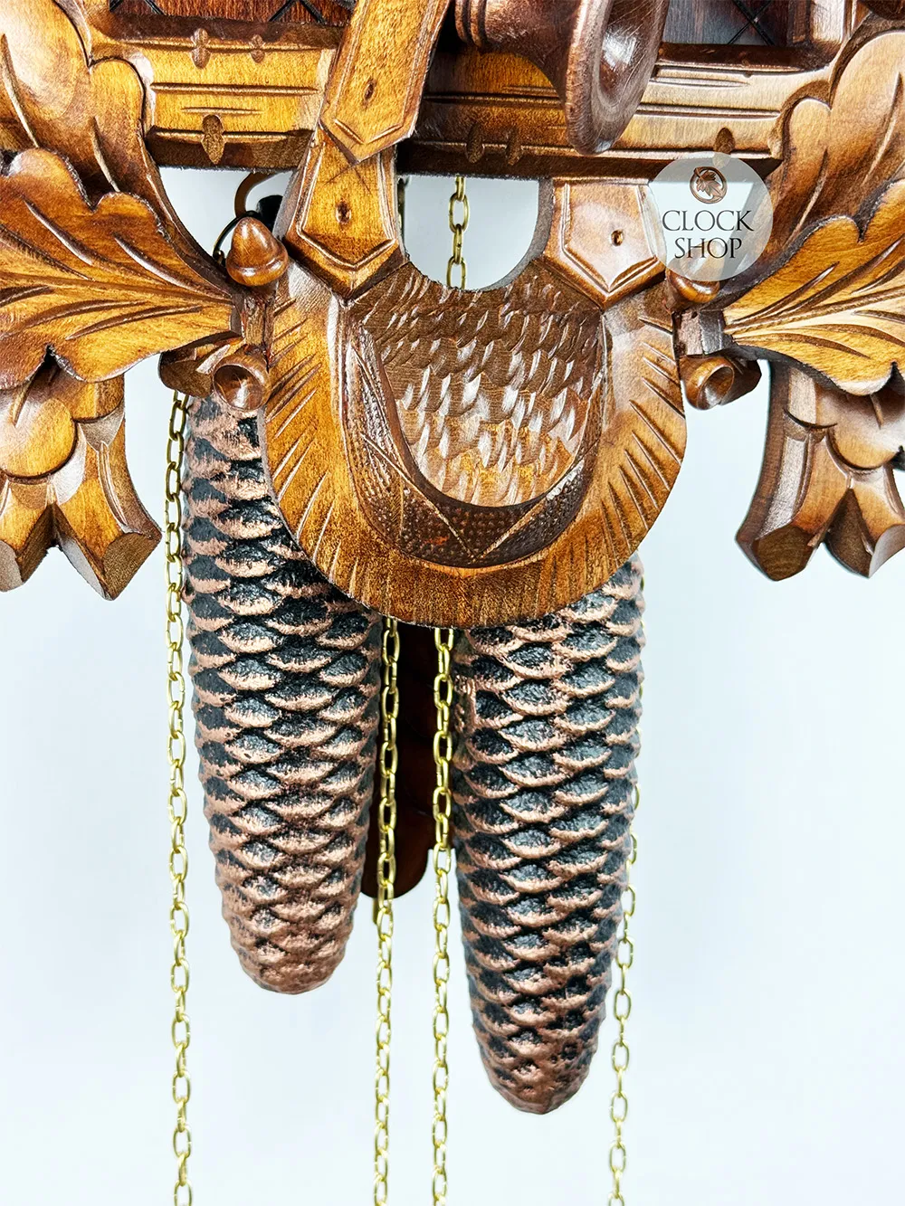 Hunter & Alpine Ibex 8 Day Mechanical Carved Cuckoo Clock By HÖNES image
