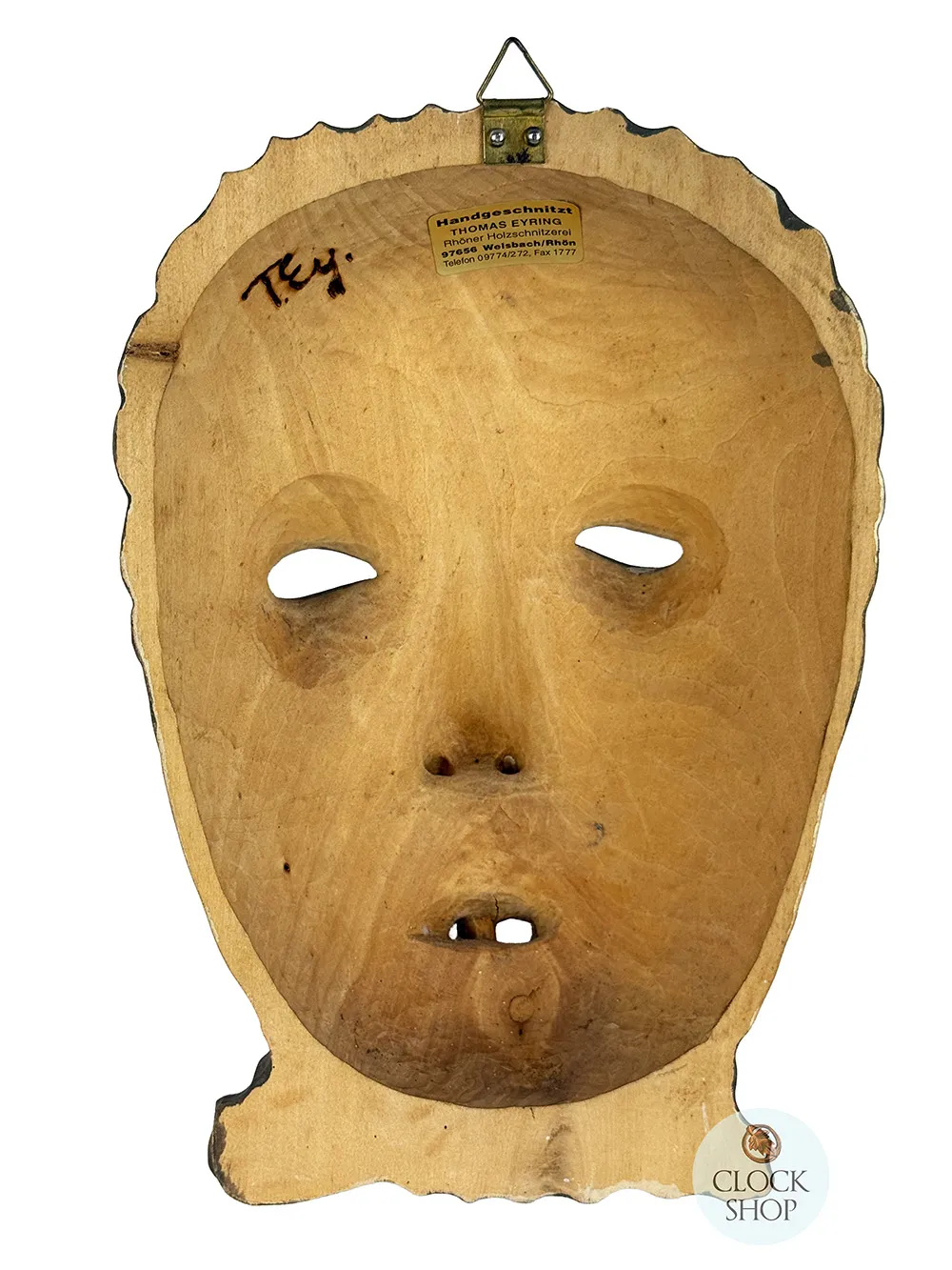 Hand Carved Fasching Mask By Thomas Eyring (Design 4) image