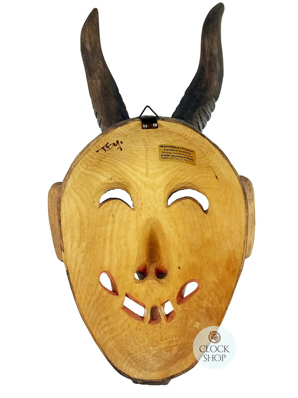 Hand Carved Fasching Mask By Thomas Eyring (Design 2) image
