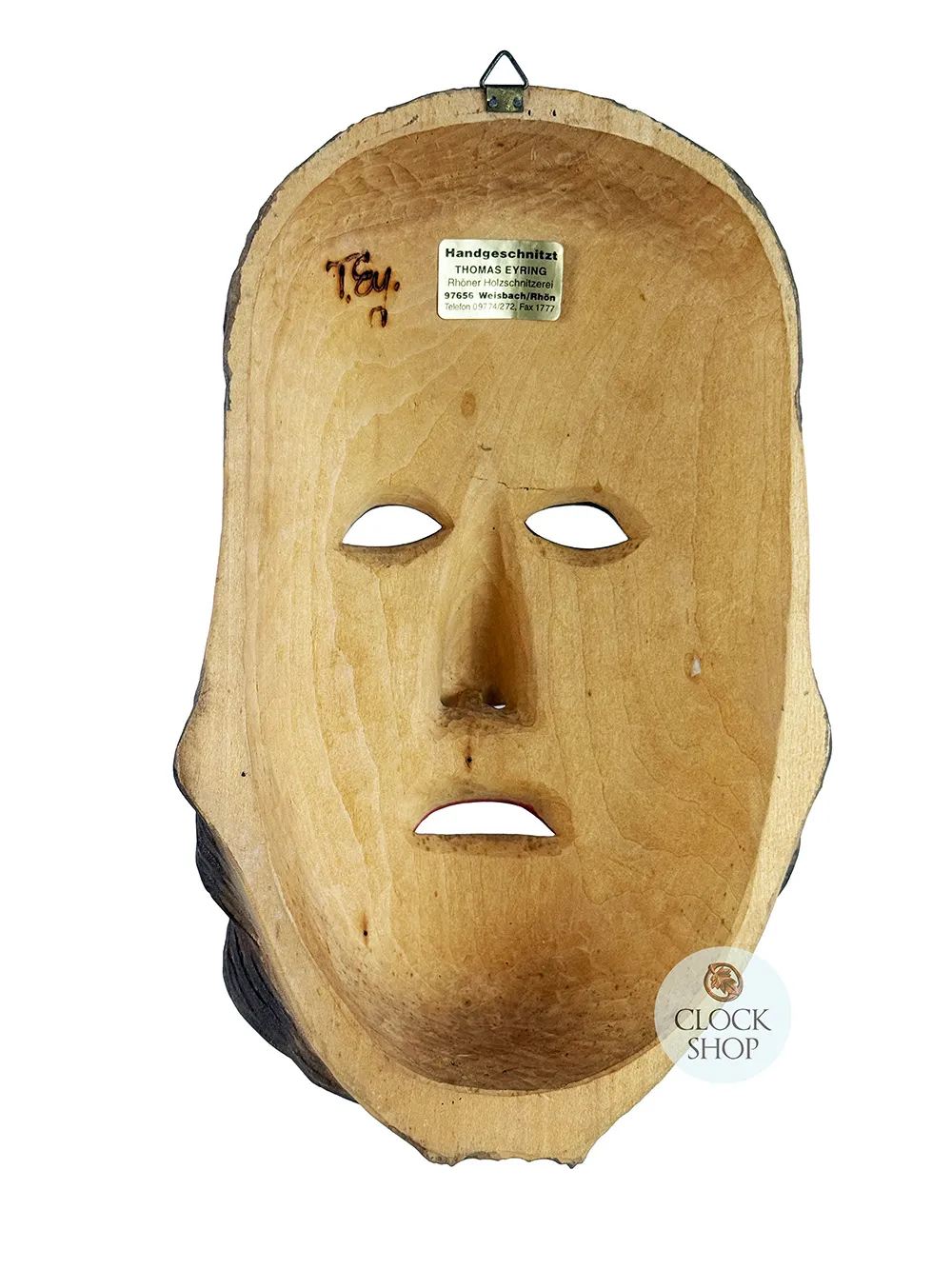 Hand Carved Fasching Mask By Thomas Eyring (Design 3) image