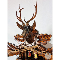 After The Hunt 8 Day Mechanical Carved Cuckoo Clock 54cm By ENGSTLER image