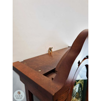 118cm Walnut 8 Day Mechanical Regulator Wall Clock With Moon Dial By AMS image