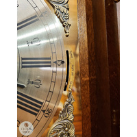 196cm Walnut Grandfather Clock With Westminster Chime & Moon Dial By KIENINGER image