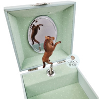 Boy On Rocking Horse Musical Jewellery Box With Dancing Horse (Schubert- Serenade) image