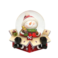 6.4cm Gift Box Figurine Snow Globe- Assorted Designs image