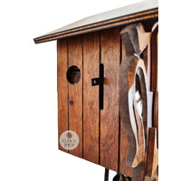 Ivy Vine 1 Day Mechanical Carved Cuckoo Clock 37cm By SCHNEIDER image