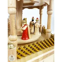 59cm Four Tier Electric Nativity Christmas Pyramid By Richard Glässer image