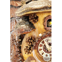 Dwarf House 8 Day Mechanical Mushroom Cuckoo Clock 60cm By GERHARD SCHMIEDER image