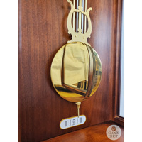 97cm Walnut 8 Day Mechanical Regulator Wall Clock With Piano Finish By AMS image