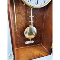 53cm Walnut 14 Day Mechanical Striking Wall Clock By AMS image