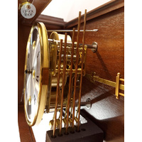 66cm Walnut 8 Day Mechanical Chiming Wall Clock By AMS image