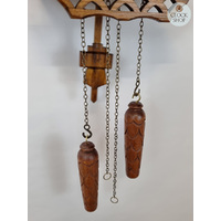 Beer Drinker & Maid Battery Chalet Cuckoo Clock 29cm By TRENKLE image