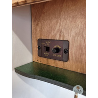 Heidi House Battery Chalet Cuckoo Clock With Goats 22cm By TRENKLE image