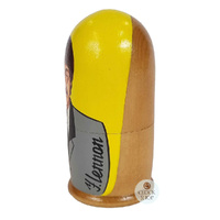 The Beatles Russian Dolls- Yellow 11cm (Set Of 5) image