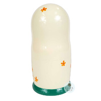 Peter Rabbit Russian Dolls- White 17cm (Set Of 5) image