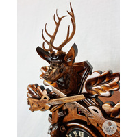 Before The Hunt 8 Day Mechanical Carved Cuckoo Clock 40cm By ENGSTLER image