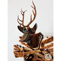 After The Hunt 8 Day Mechanical Carved Cuckoo Clock 42cm By ENGSTLER image