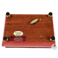Rose Wooden Musical Jewellery Box With Floral Inlay- Large (Tchaikovsky- Waltz Of The Flowers) image